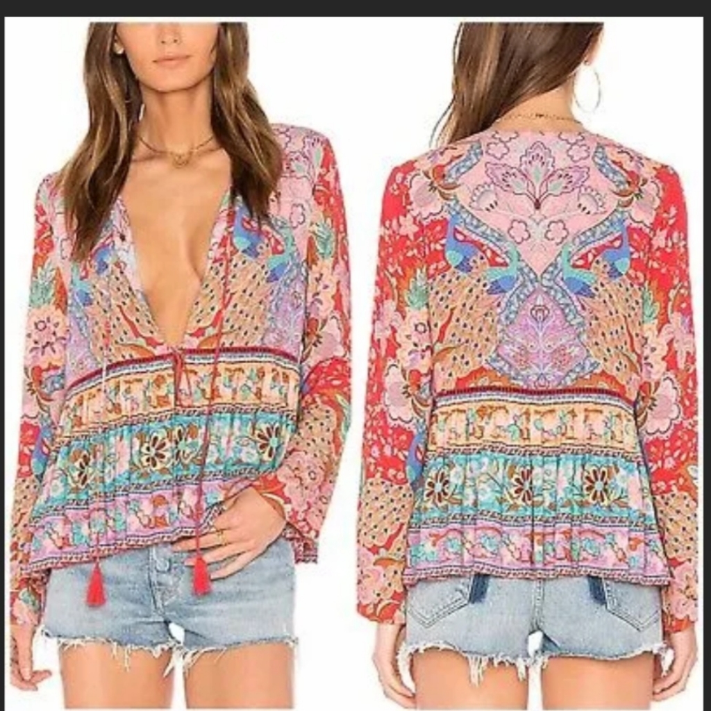 Spell Ruby Lotus Jacket, Size: M
